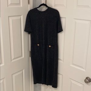 NWOT Zara knit midi dress